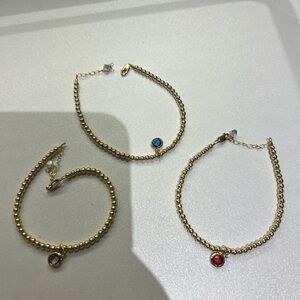 Hazel Botique Set of 3 Bracelets